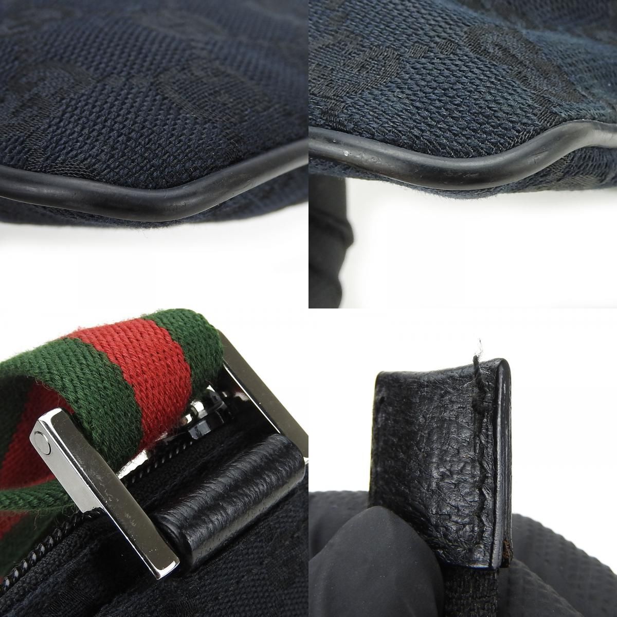 中古】 グッチ ショルダーバッグ 146309 シェリーライン GGキャンバス