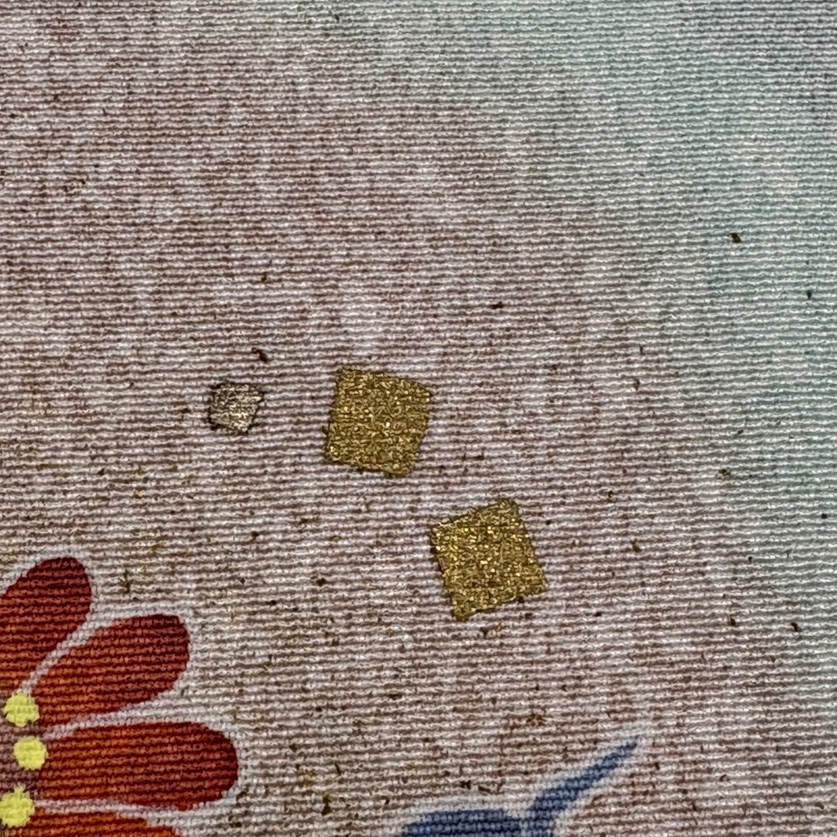 訪問着 名品 身丈153.5cm 裄丈64cm 正絹 訪問着 身丈153.5cm 裄丈64cm M 袷 草花 建物 刺繍 金彩 灰緑