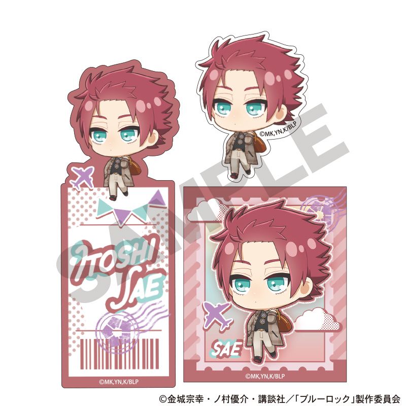 新品/公式】ブルーロック_ステッカーセット 糸師冴 ミニキャラ