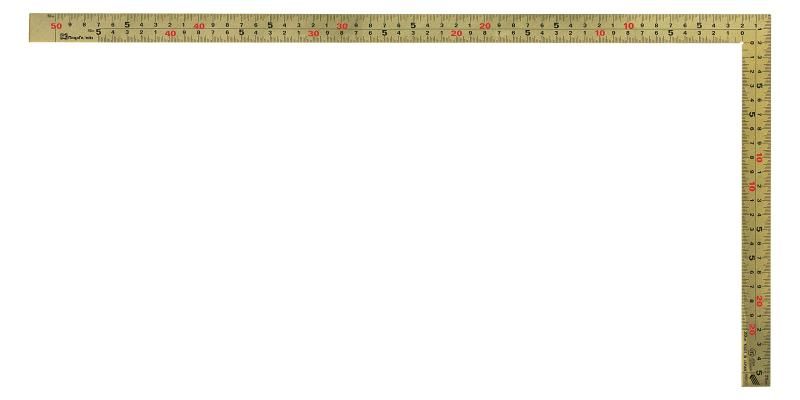 春夏新作モデル 金鷲(Kinwashi) 金曲尺 50cm 厚手広巾 高耐久 墨をはじく 快段 測定工具
