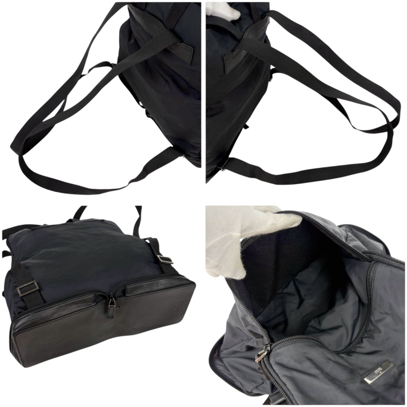 グッチ GUCCI 折りたたみ式 リュックサック バックパック エコバッグ