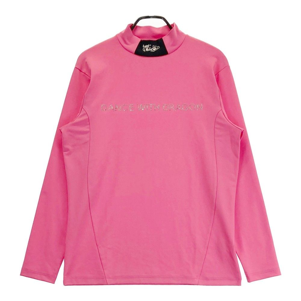新品タグ付き✨ ダンスウィズドラゴン ハイネック 長袖Tシャツ ゴルフ ウェア Dance With Dragon - バイブラントドラゴン ハイネックシャツ