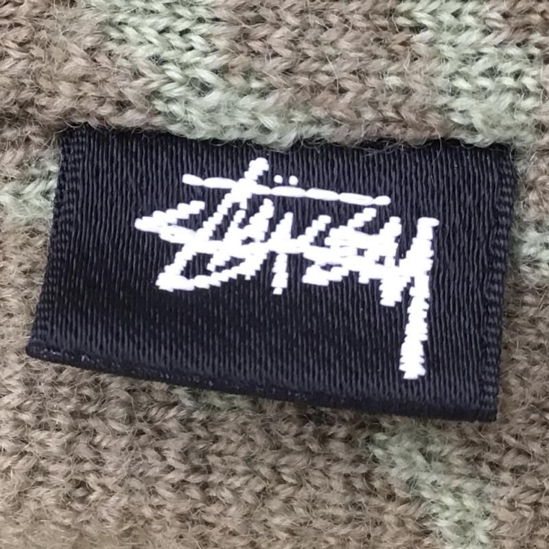 STUSSY sweater ペイズリー柄 モヘアニット　ニットセーター STUSSY ステューシー ニット、セーター 長袖 PAISLEY SWEATER