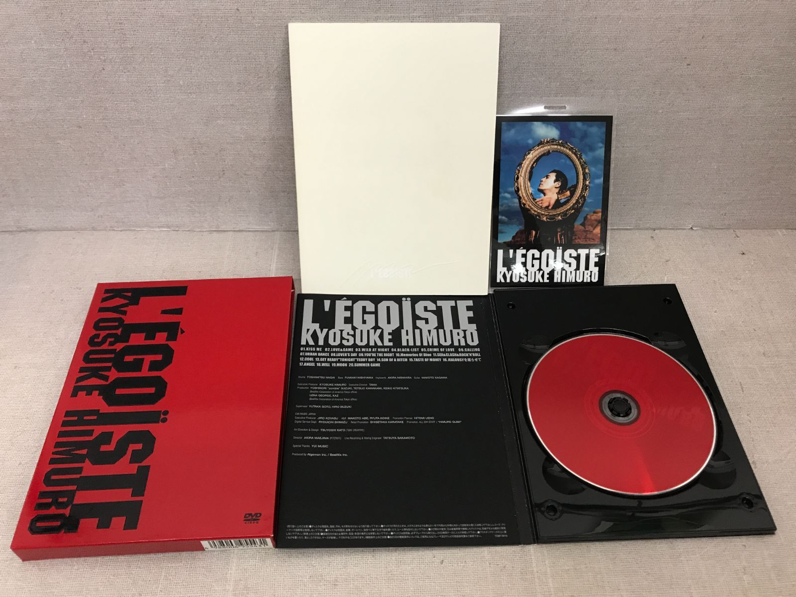 ◇DVD 氷室京介 L'EGOISTE KYOSUKE HIMURO （RE0113）◇ - メルカリ