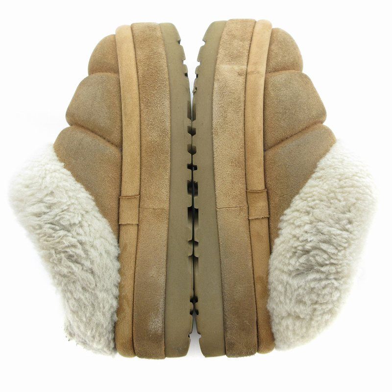 アグ UGG TAZZLITA 厚底ムートンシューズ サンダル ボア ロゴ