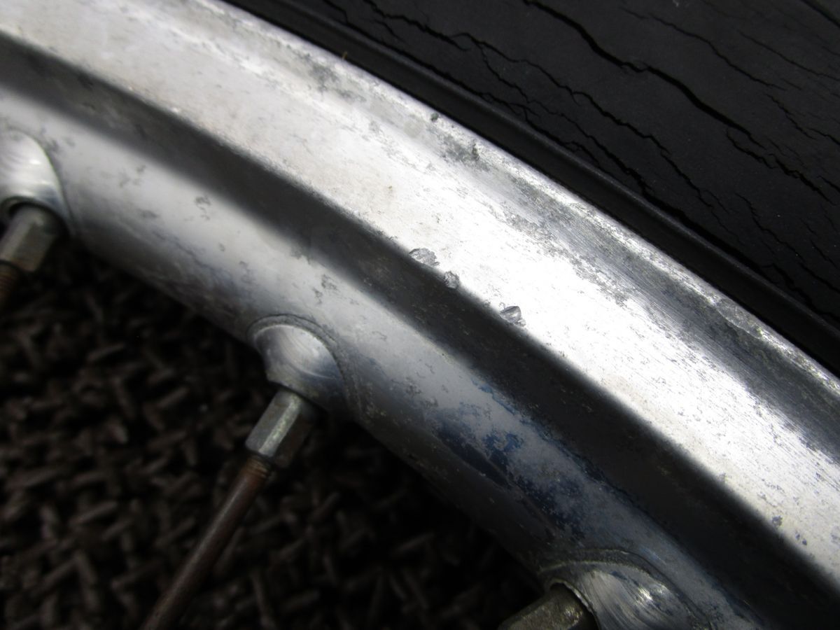 TS250 TAKASAGO フロントホイール A6984 TS2504 スズキ TS2504 キャブ車 動画有 BRIGHTFACE_UK