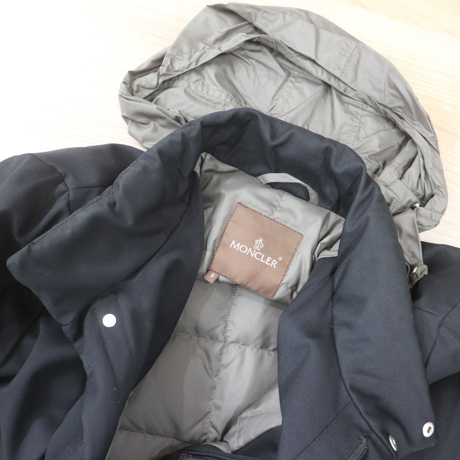 IT6WCKI34AYE MONCLER モンクレール ダウン コート NORME AFNOR DUVET 