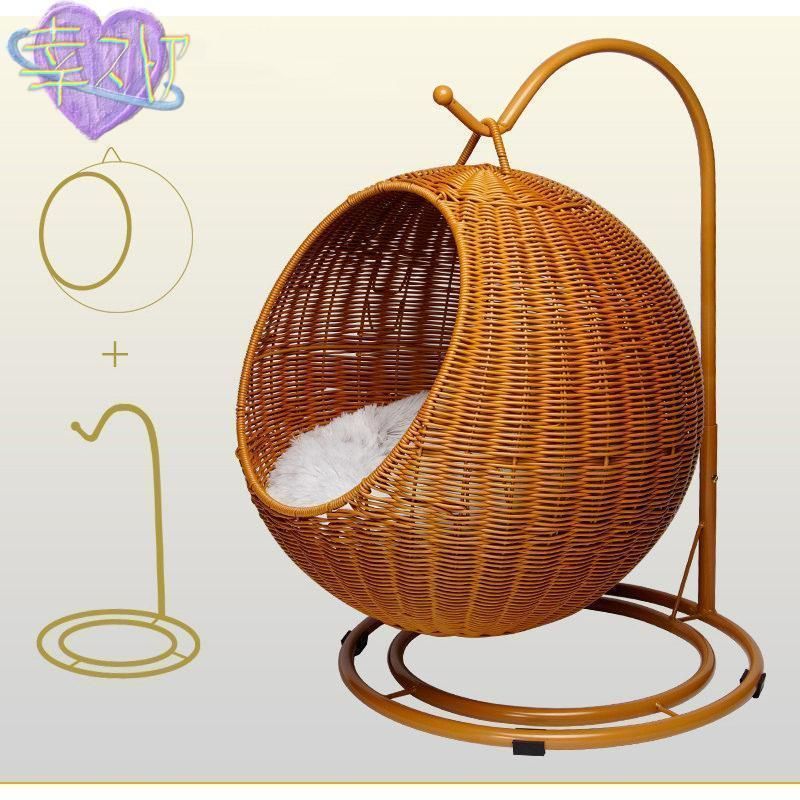 猫 ベッド ペットベッド ドーム型 猫ハンモック ペットベッド 猫ちぐら風 猫 ペットマット ハンギングチェア 吊り型 猫 ネコ ねこ STEELWINDOWSANDDOORS_COM