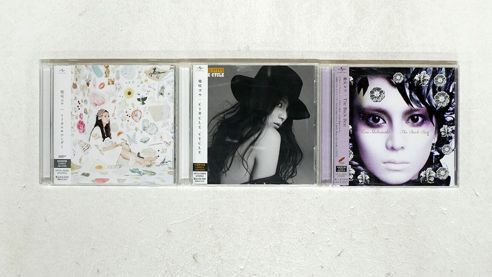 CD+DVD、帯付き 柴咲コウ/3枚セット - メルカリ