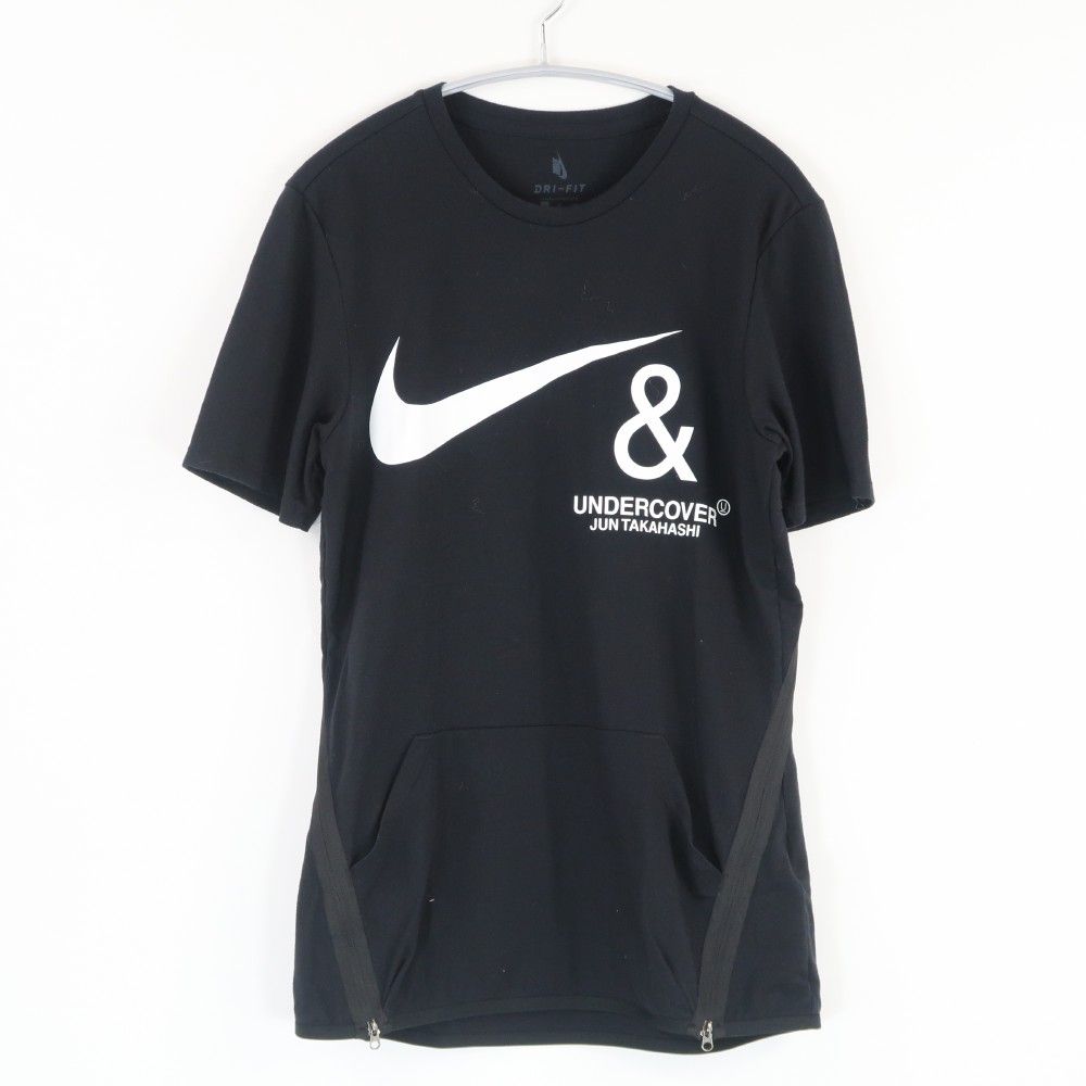 美品 NIKE ナイキ ×UNDERCOVER アンダーカバー CHAOS BALANCE 半袖カットソー S ポリエステル、ビスコース コラボTシャツ ロゴ ストリート トップス メンズ AU2907A32 