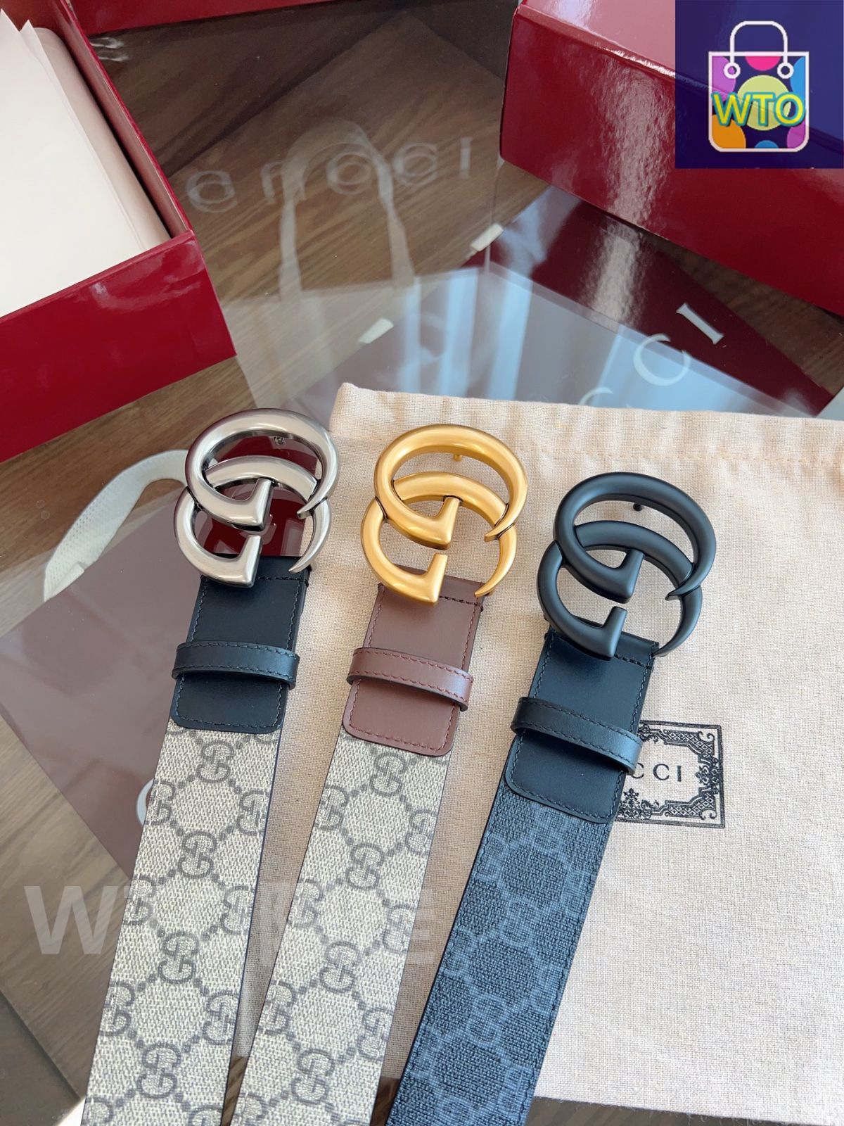 今日特価】GUCCI グッチ レザーベルト-1 - メルカリ
