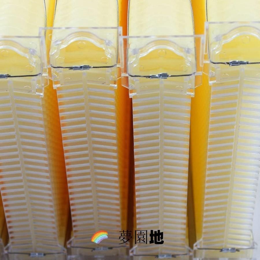 ミツバチ 巣箱 蜜蜂巣箱 4/7個 フローハイブ 蜂巣 巣脾 巣礎 巣