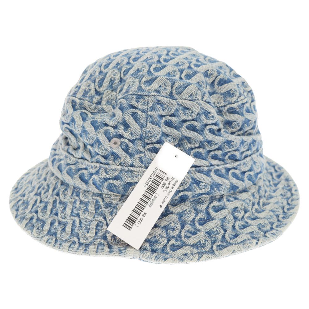 Supreme シュプリーム 21AW モノグラム デニム クラッシャー ハット SUPREME シュプリーム 21AW Monogram Denim Crusher Hat
