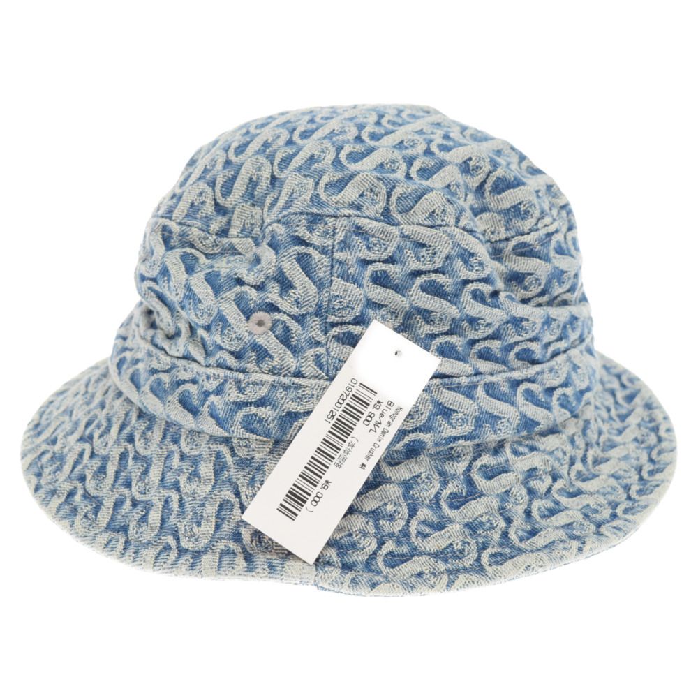 SUPREME (シュプリーム) 21AW Monogram Denim Crusher Hat モノグラム 