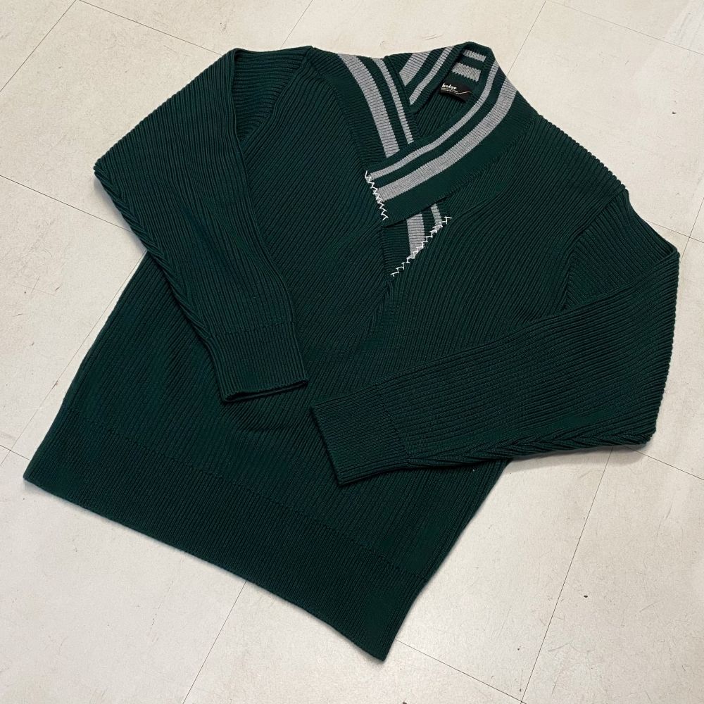 kolor カラー 22AW ファインウールニット セーター グリーン size3