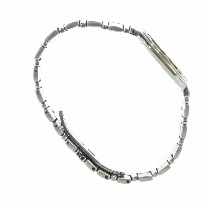 稼働レイモンドウィル パルシファル9390QZ ホワイト文字盤 メンズ