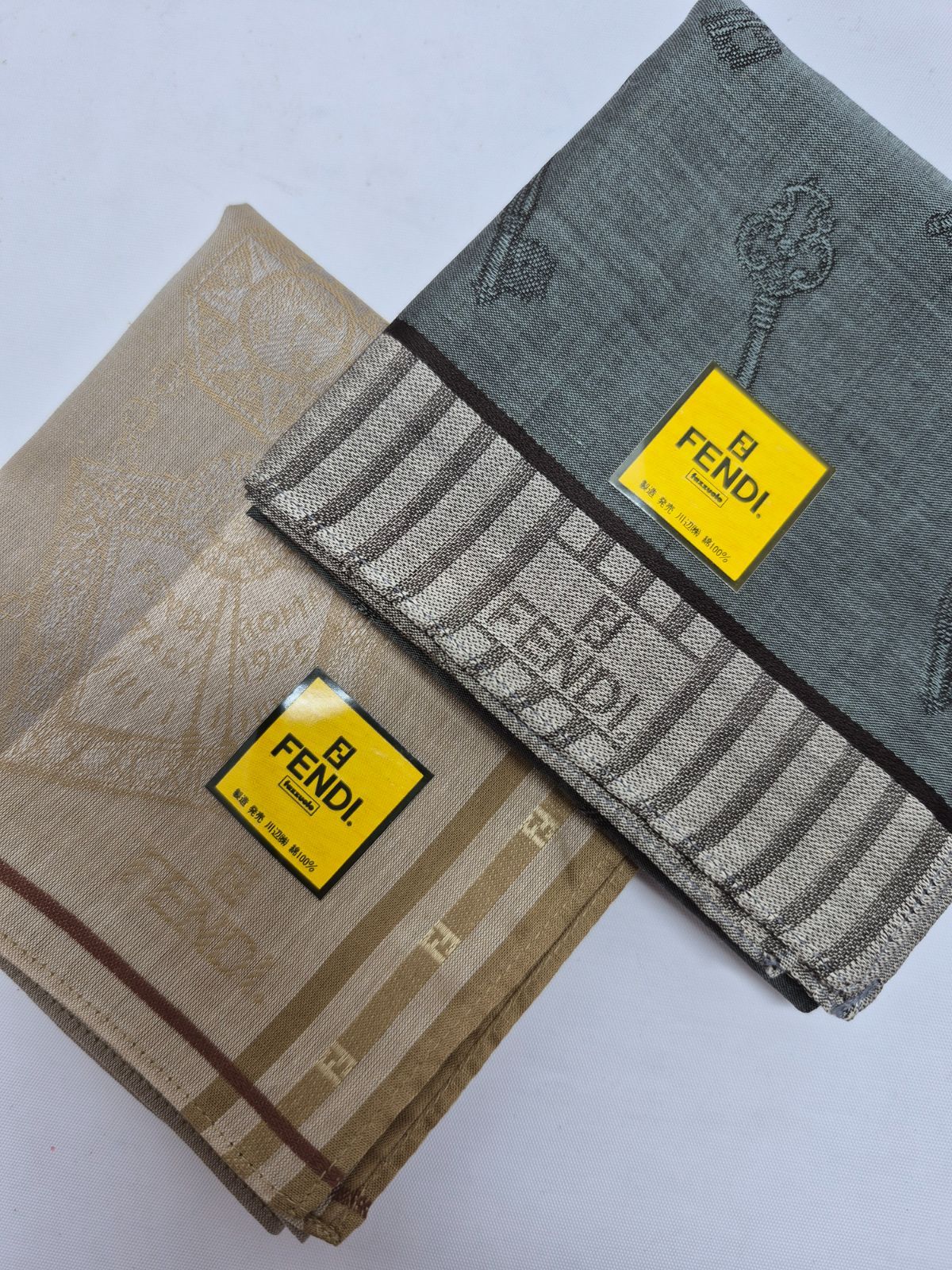 FENDIハンカチセット 新品】 FENDI ハンカチ 2枚セット - メルカリ