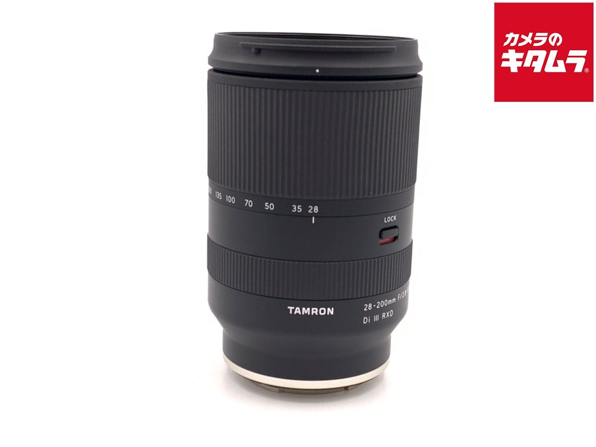 並品 タムロン 28-200mm F2.8-5.6 Di III RXD ソニーEマウント用 Model A071