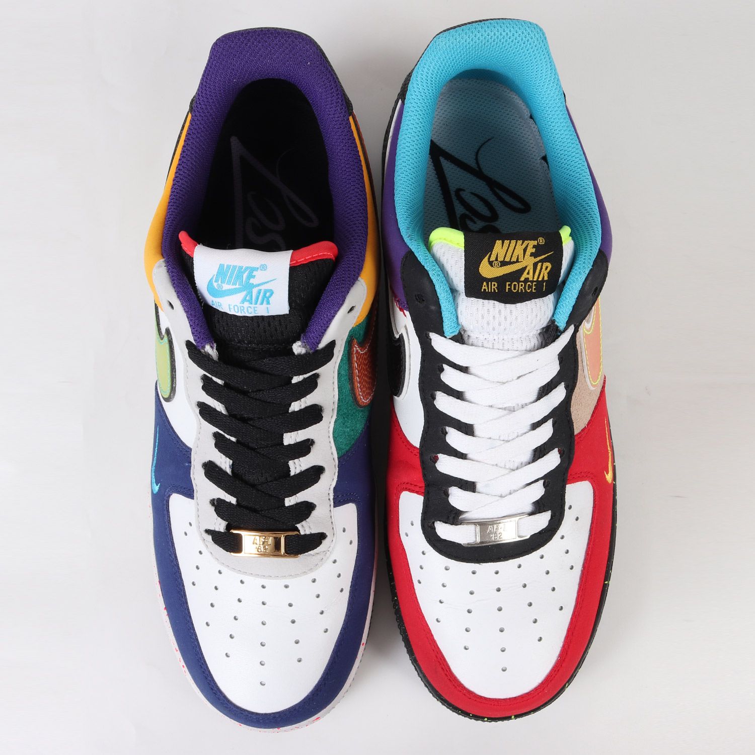 スニーカー 日本未発売激レアモデル NIKE AIRFORCE1 what the la 出産