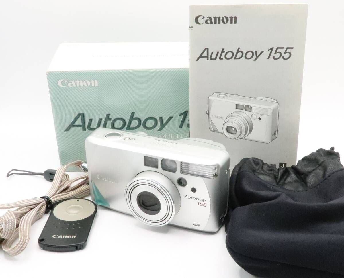 フィルムカメラ ★極上品★　キヤノン CANON AUTOBOY 155 元箱・ケース付 #655