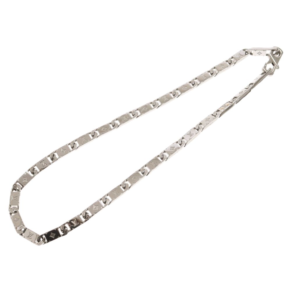 ルイヴィトンコリエモノグラム　タイドアップネックレス LOUIS VUITTON(ルイヴィトン) coll mng tied silver コリエ
