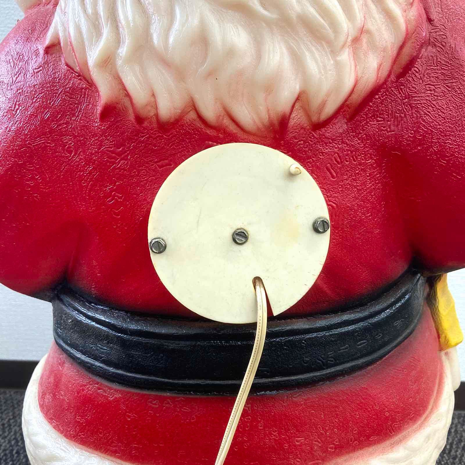 光る サンタクロース クリスマス 置物 ハニー社 光るサンタクロース アンティーク 置物 ハニー社 1993 Y809 やまと蜂蜜