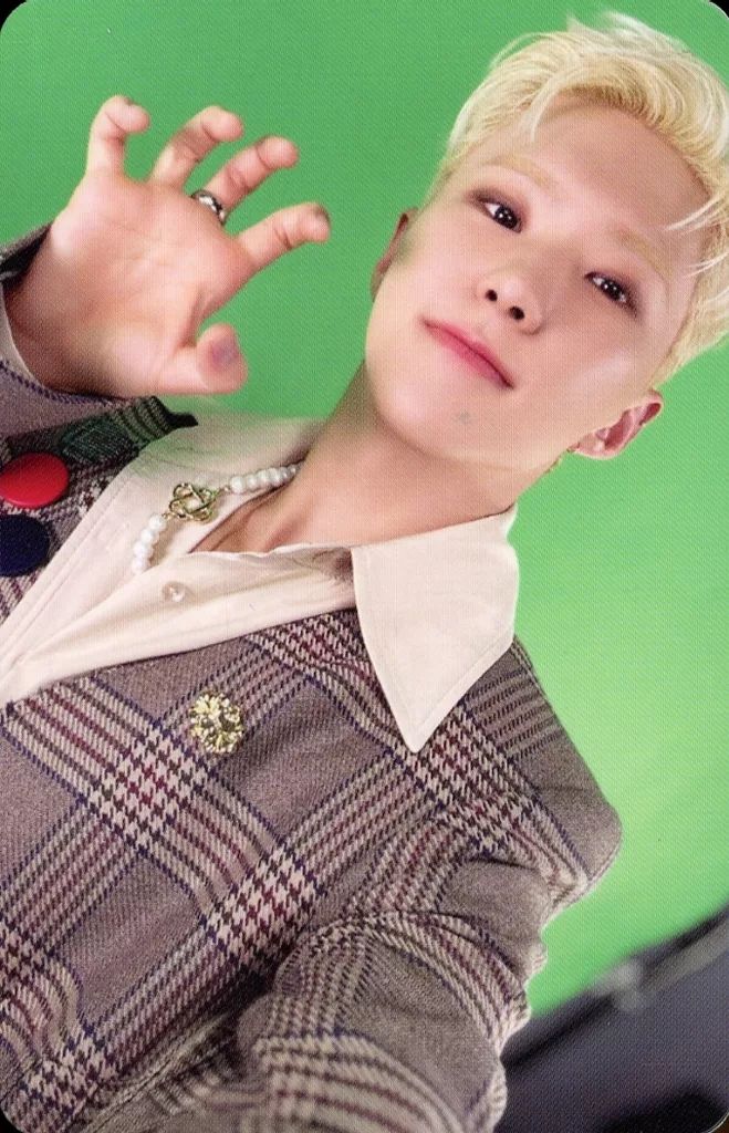 中古】コレクションカード(男性) BSS(SEVENTEEN)/ホシ(HOSHI)/裏面青