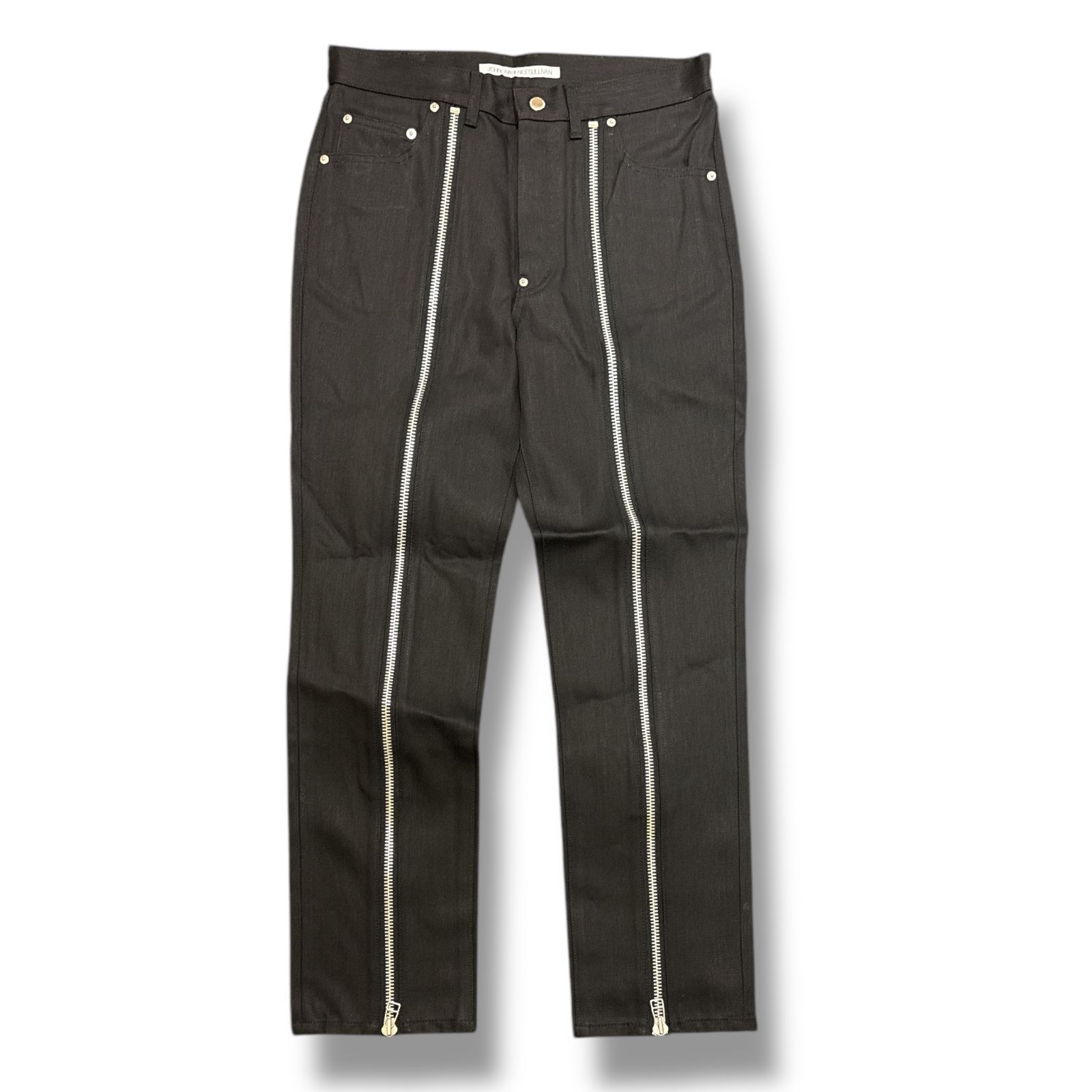 参考上代44000円 未使用品 JOHN LAWRENCE SULLIVAN Rigid denim zipped 