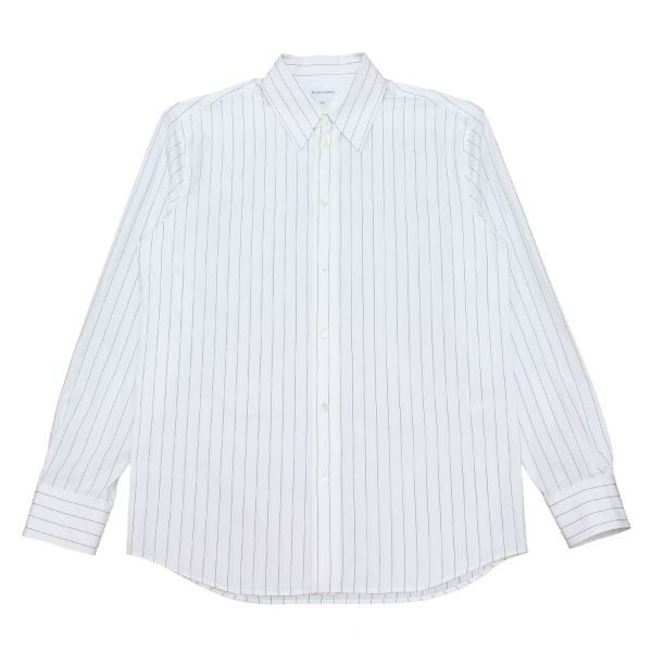 ボッテガ・ヴェネタ BOTTEGA VENETA メンズ ストライプコットンシャツ