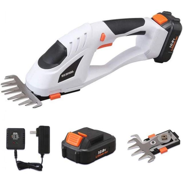 芝生バリカン 芝生 アイリスオーヤマ コードレス芝生バリカン 10.8V 刈込幅120mm JHC1210