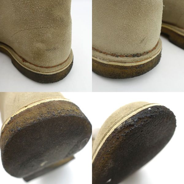Clarks / クラークス ◇デザートブーツ/スエード/ベージュ/25.5cm