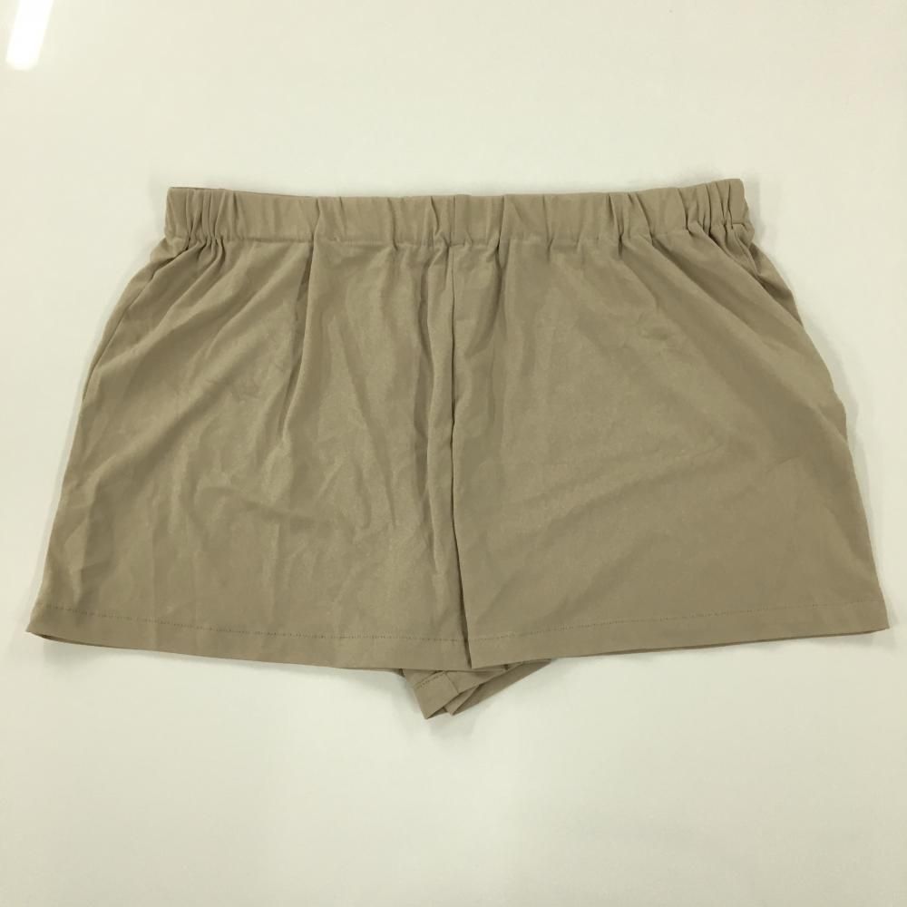 ベージュ×黒 ハーフジップ