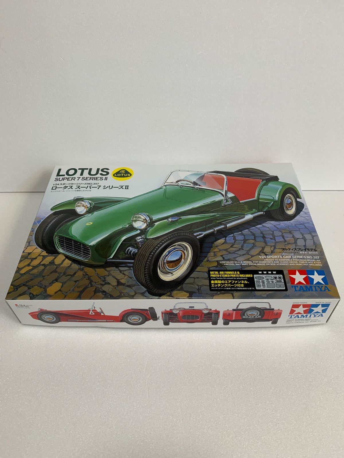 新品未開封】タミヤ 1/24 ロータス スーパー7 シリーズII プラモデル