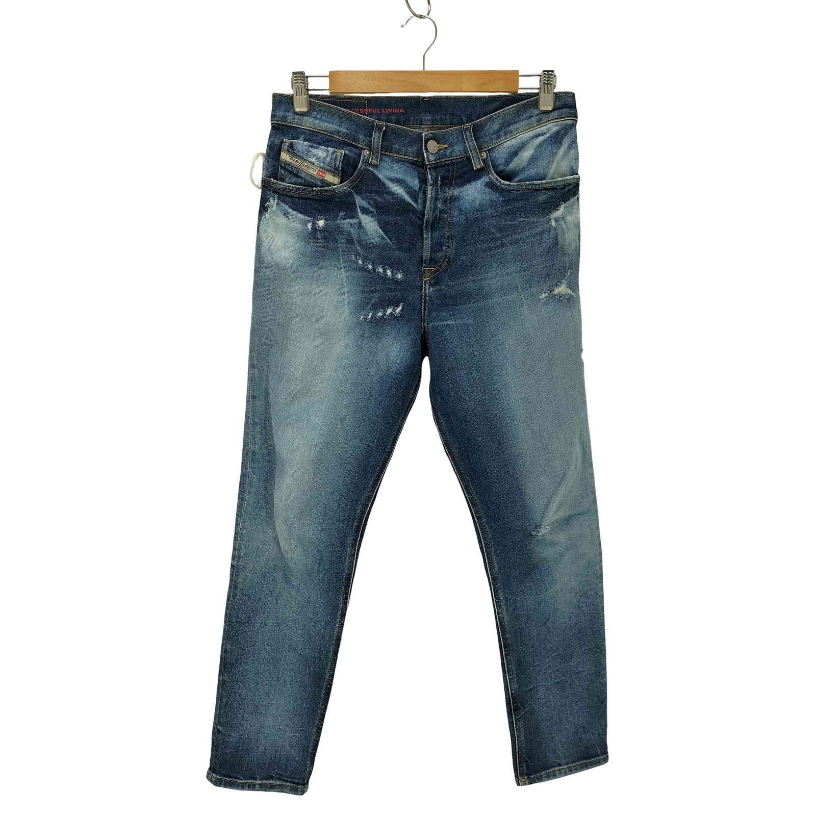 ディーゼル DIESEL REGULAR FIT 5 POKET デニムパンツ ダメージ加工 メンズ US：30-31 
