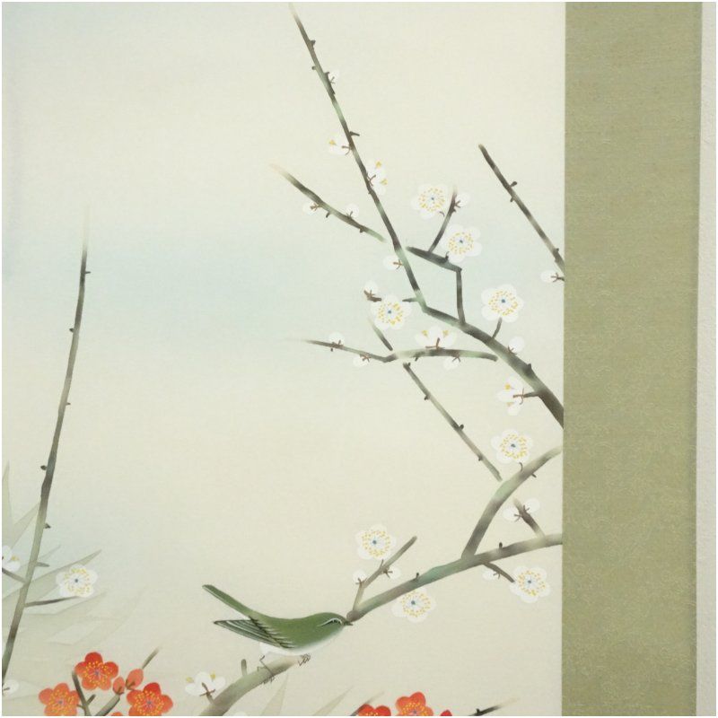 ☆茶掛！『瀧 直下三千丈』！大徳寺『前大徳 足立 泰道』筆！共箱/紙箱/栞