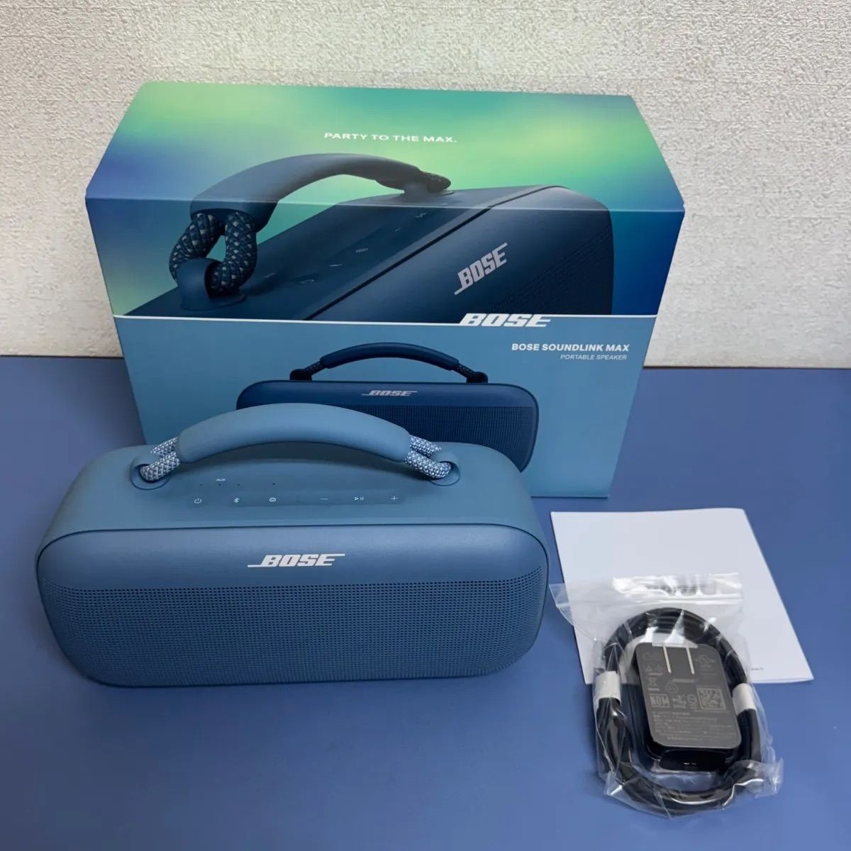 BOSE ワイヤレススピーカー 青 Amazon.co.jp: Bose SoundLink Max Portable Speaker 大型