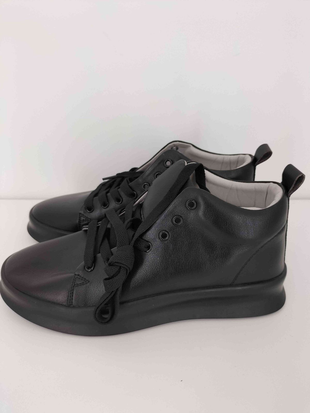 TOSHINOSUKE TAKEGAHARA◇ローカットスニーカー/24cm/NVY