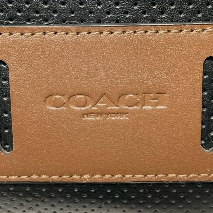 コーチ COACH ボディバッグ レザー ナイロン F56877 肩掛け 斜めかけ