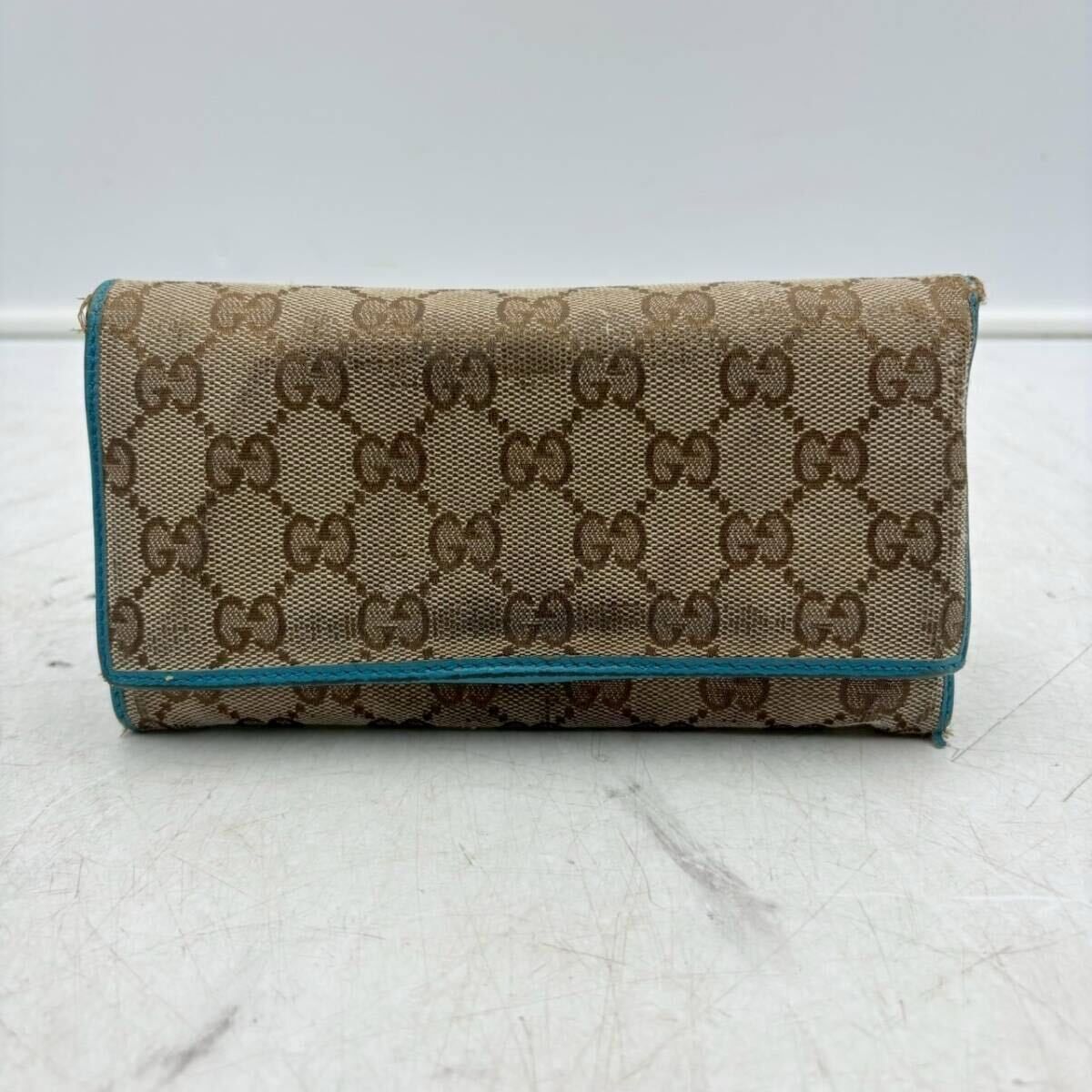 Gucci GGパターン 二つ折り財布 ブラウン GUCCI GGパターン 二つ折り財布 ブラウン グッチ GUCCI 二つ折り財布