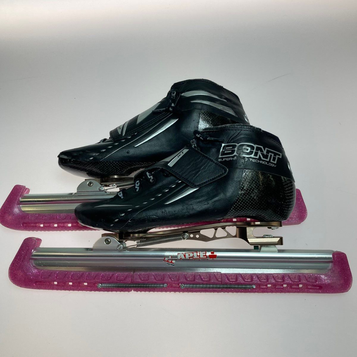 BONT ボント スラップスケート 42 28.0cm ブレード16.5インチ エッジカバー付 ブレードMAPLE