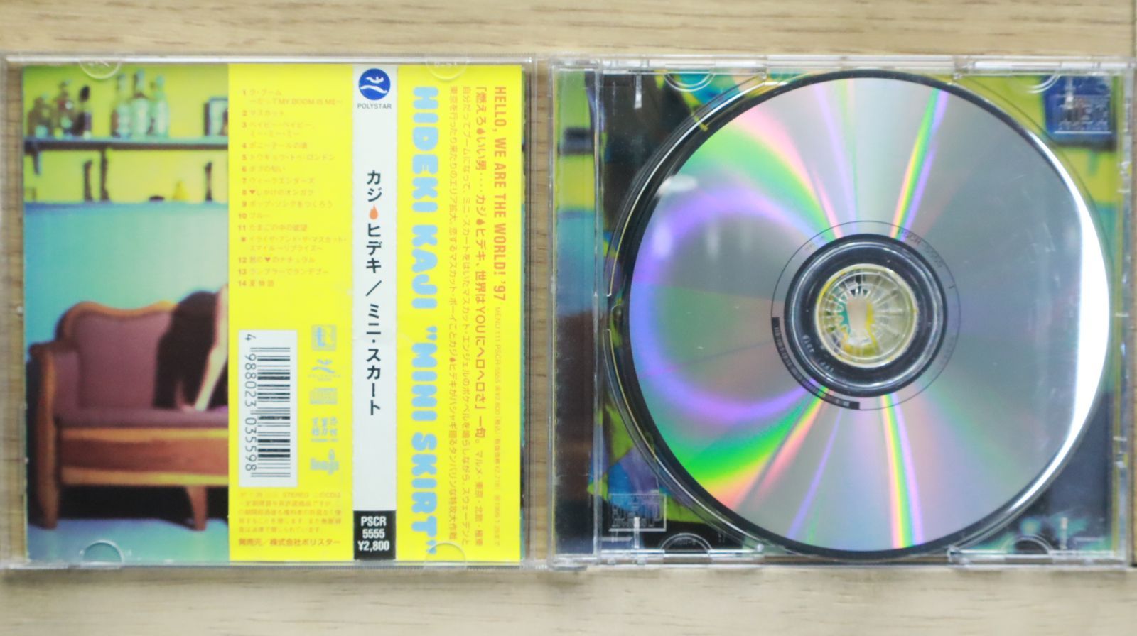 国内盤CD☆カジヒデキ/kaji hideki□ MINI SKIRT 【PSCR5555