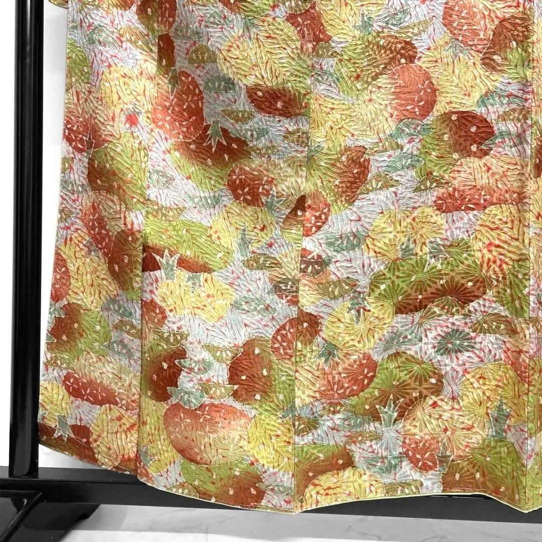 未着用 絞り 板締め 松 花菱 振袖 着物 014a p - メルカリ 