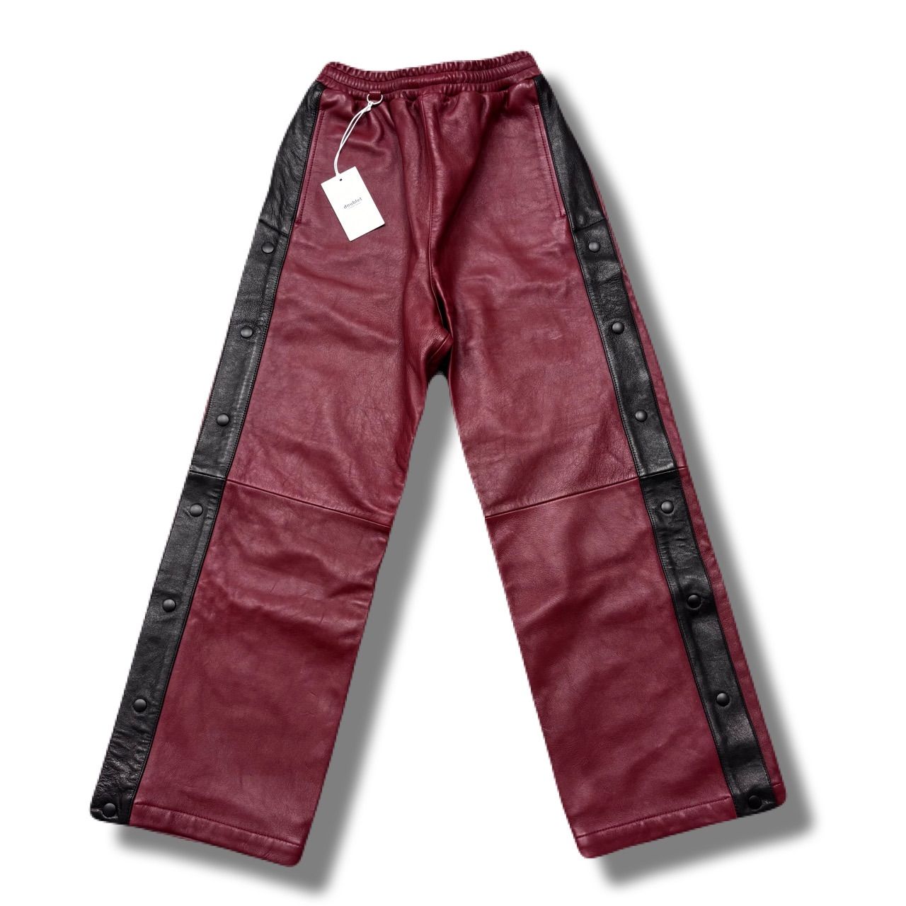 DOUBLET ダブレット LEATHER BASKETBALL PANTS レザーバスケット