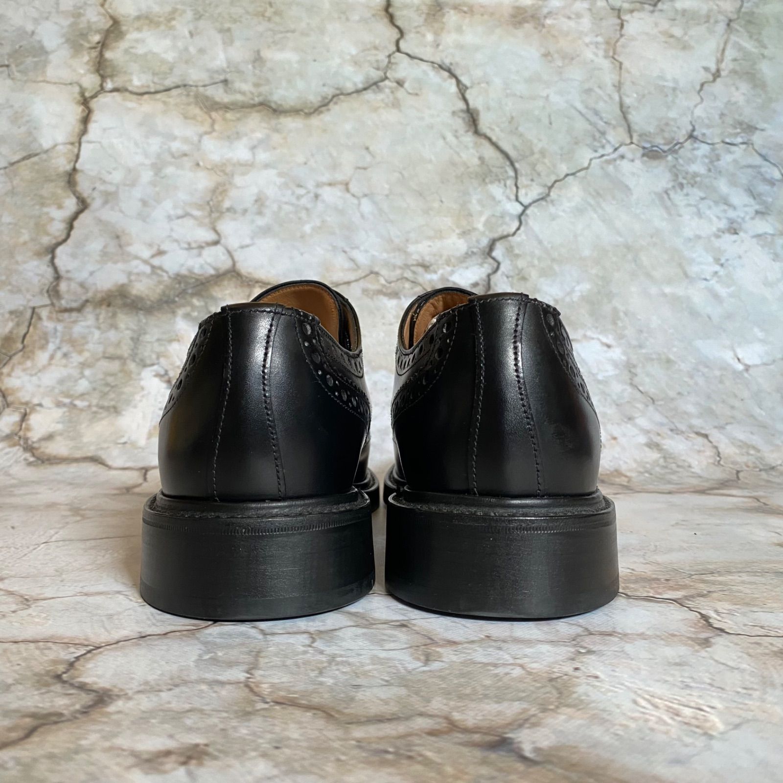 新品 Sanders Fakenham フルブローグ ダービーシューズ 革靴 新品 Sanders Fakenham フルブローグ ダービーシューズ 革靴