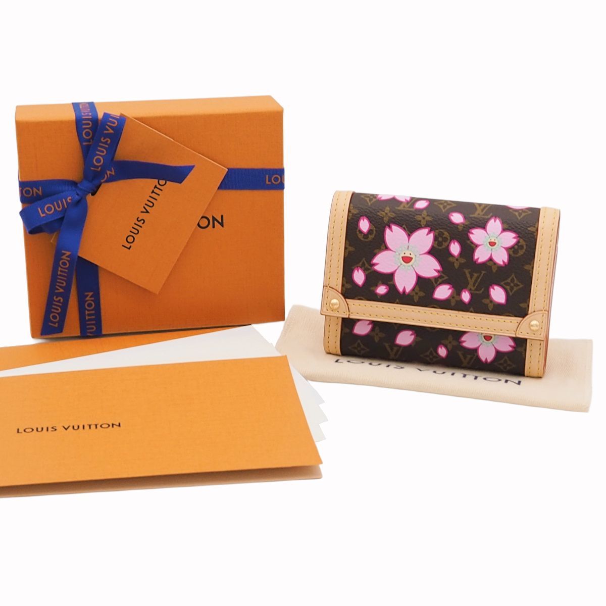 国内正規品 LV TM ポルトフォイユ・ヴィクトリーヌ ルイヴィトン 村上隆 ルイヴィトン村上隆LV TMポルトフォイユヴィクトリーヌm14163三