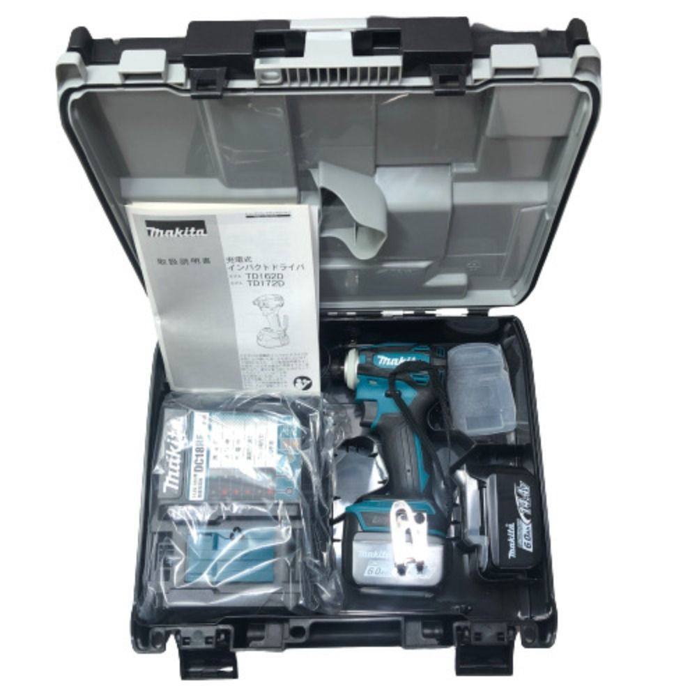 ◇◇MAKITA マキタ インパクトドライバ 付属品完備 14.4v TD162DRGX ブルー