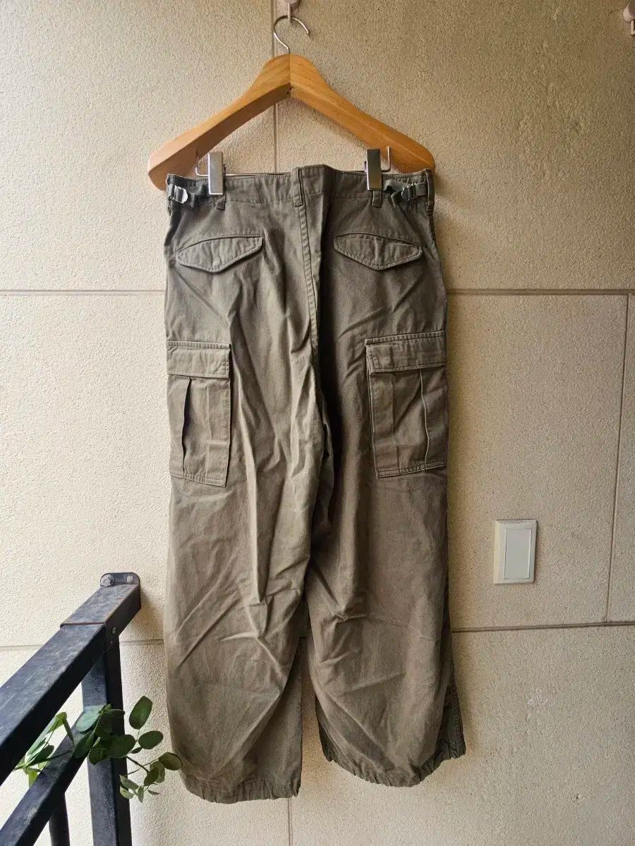 graphpaper グラフペーパー m-65ミリタリーパンツ 軍パン Graphpaper - グラフペーパー / GARMENT DYED POPLINE MILITARY