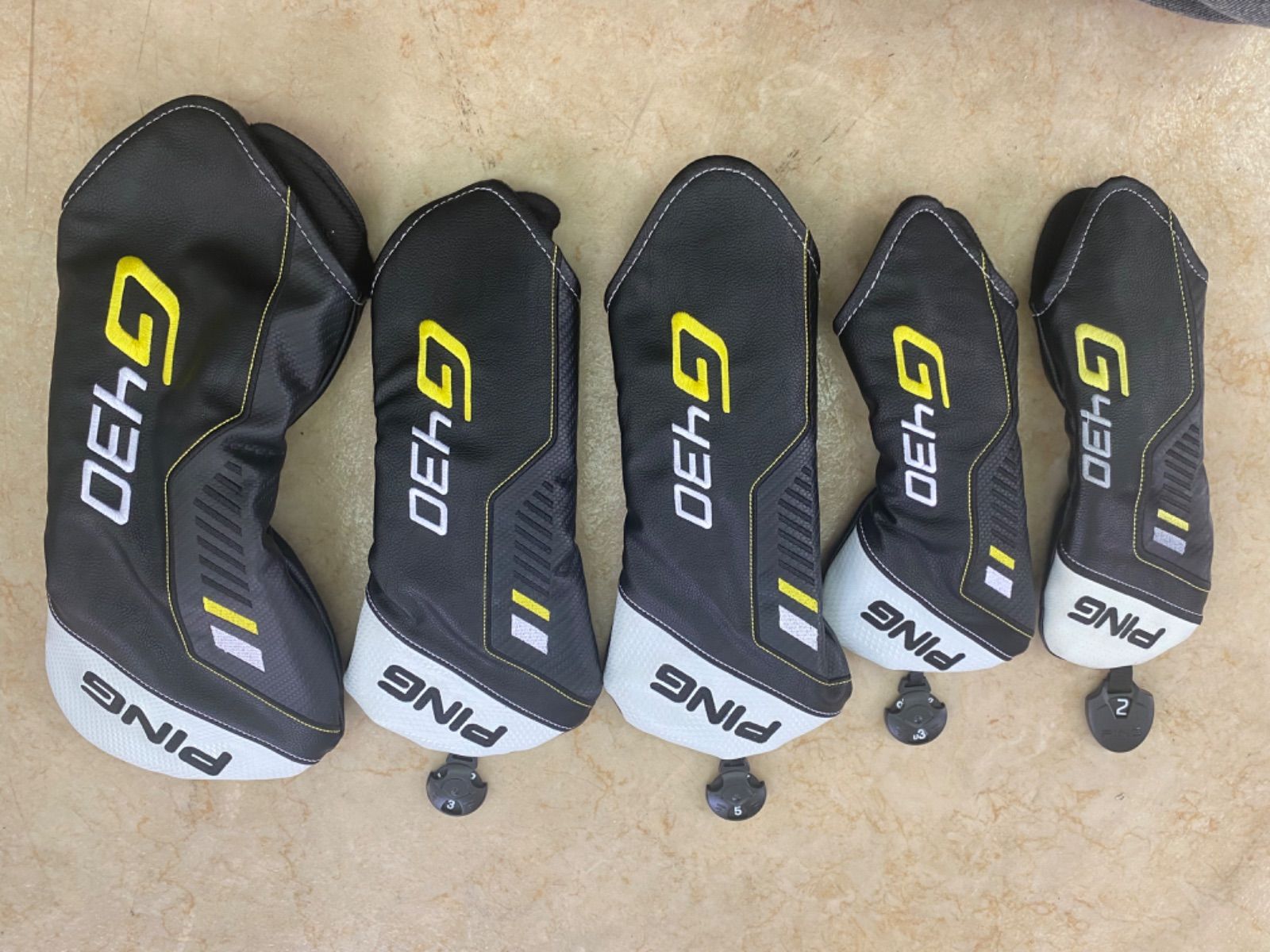PING G430 シリーズ 純正ヘッドカバー 5本セット