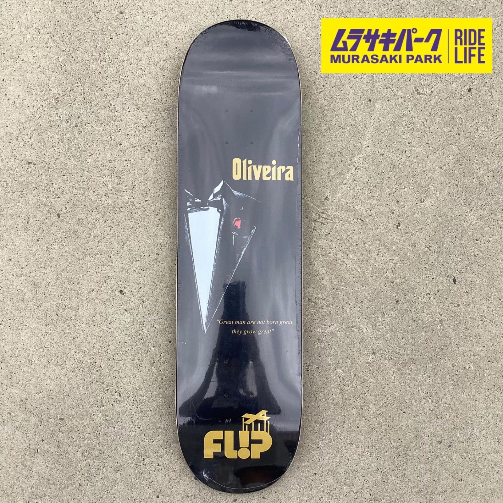 ムラサキパーク公式 FLIP CORLEONE LUAN OLIVEIRA DECK 8.25 inch フリップ ルアン オリヴェイラ deckデッキスケボースケートボードSkateboardSKATEBOARD