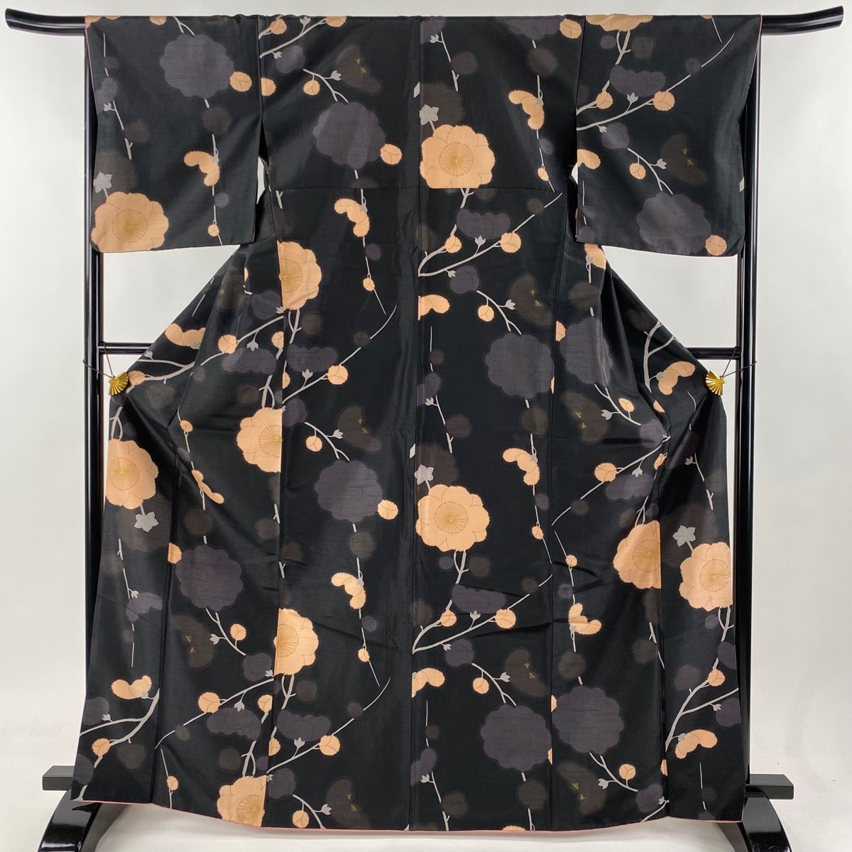 小紋 身丈167cm 裄丈66cm 正絹 美品 名品 【中古】（振袖 美品 名品  